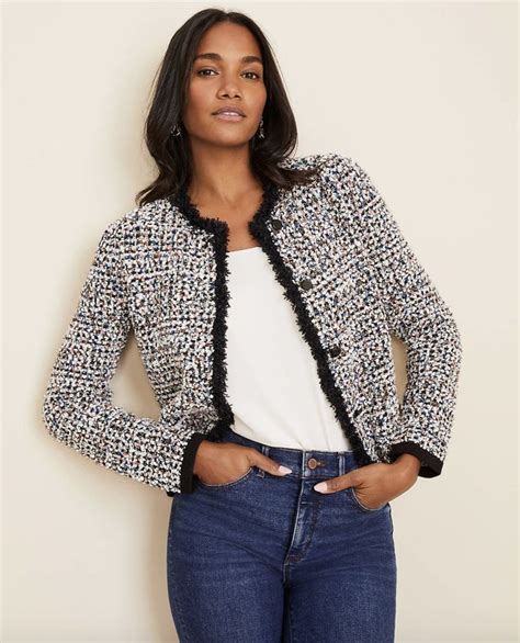 chanel tweed jacket look alike|chanel cropped tweed jacket.